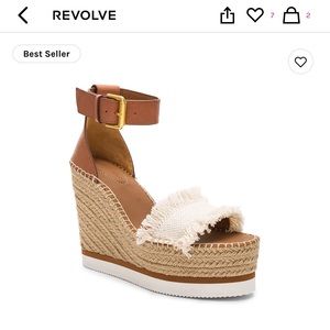 See by Chloe Frayed Wedge